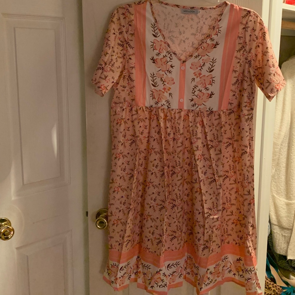 Two more!! Pretty Boho floral vintage style dress